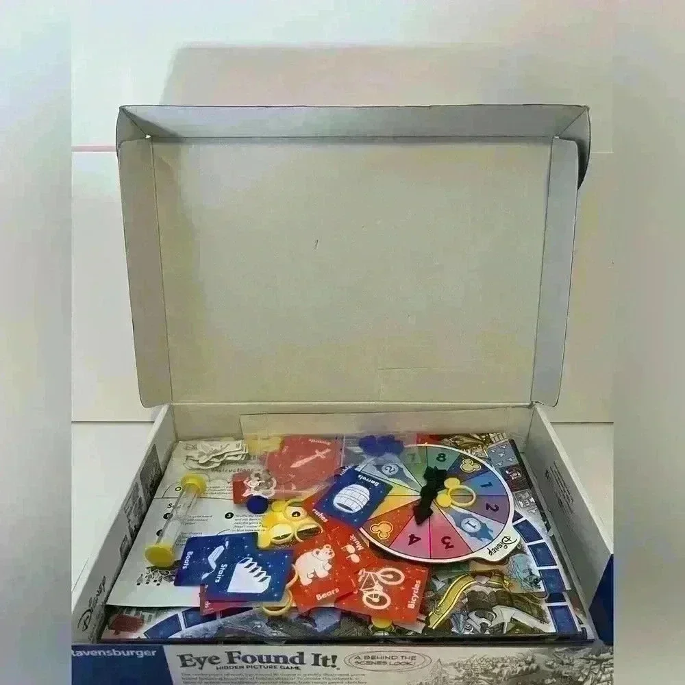 Wonderforge World of Disney Eye Found It Board Game Complete